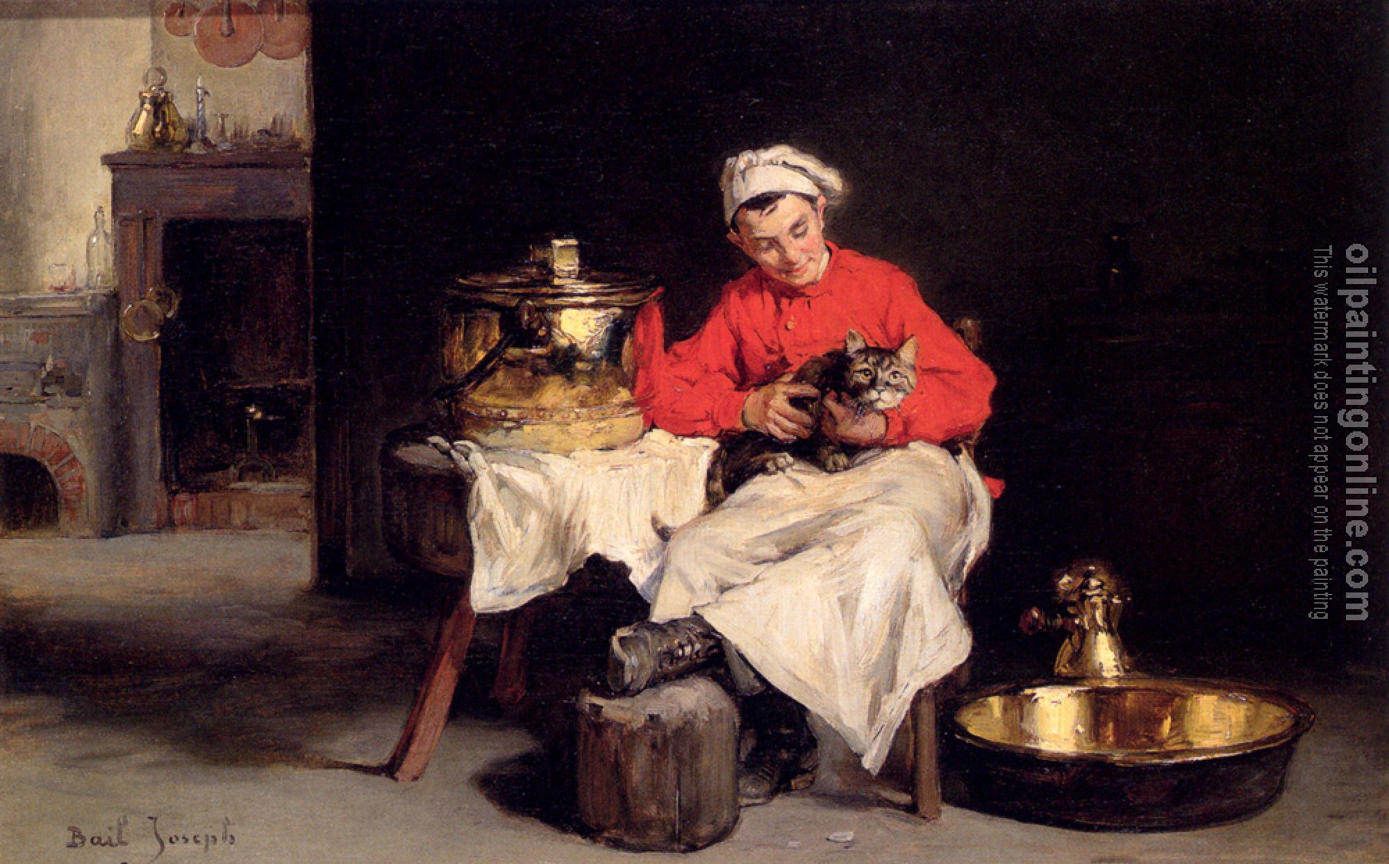 Claude Joseph Bail - Le Cuisiner